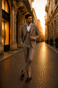 The Firenze Pinstripe Three-Piece