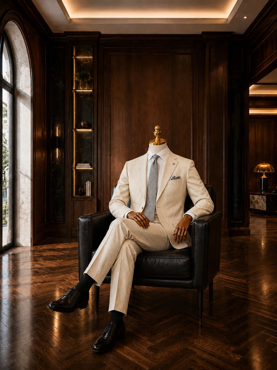 The Amalfi Ivory Suit